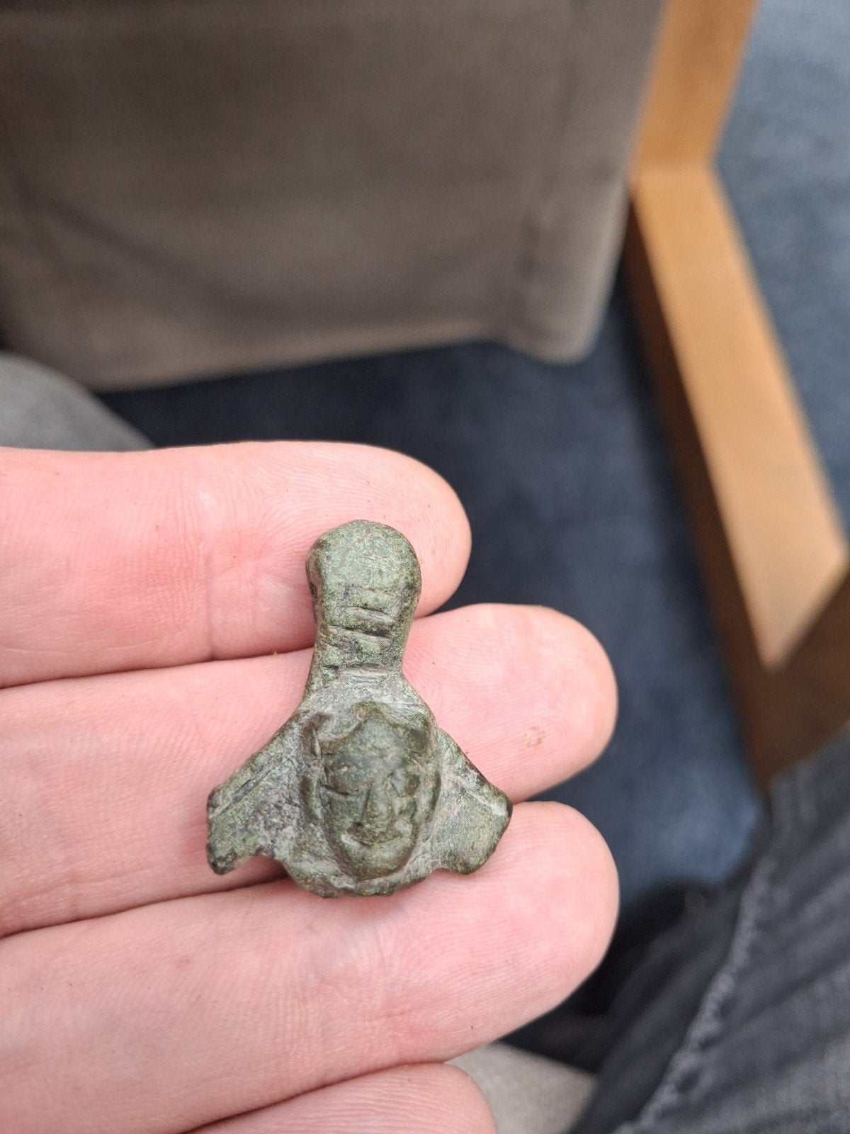 Prachtig Romeins Bodemvondst Betuwe - Versierde Kan/Pot, Ophalen of Verzenden