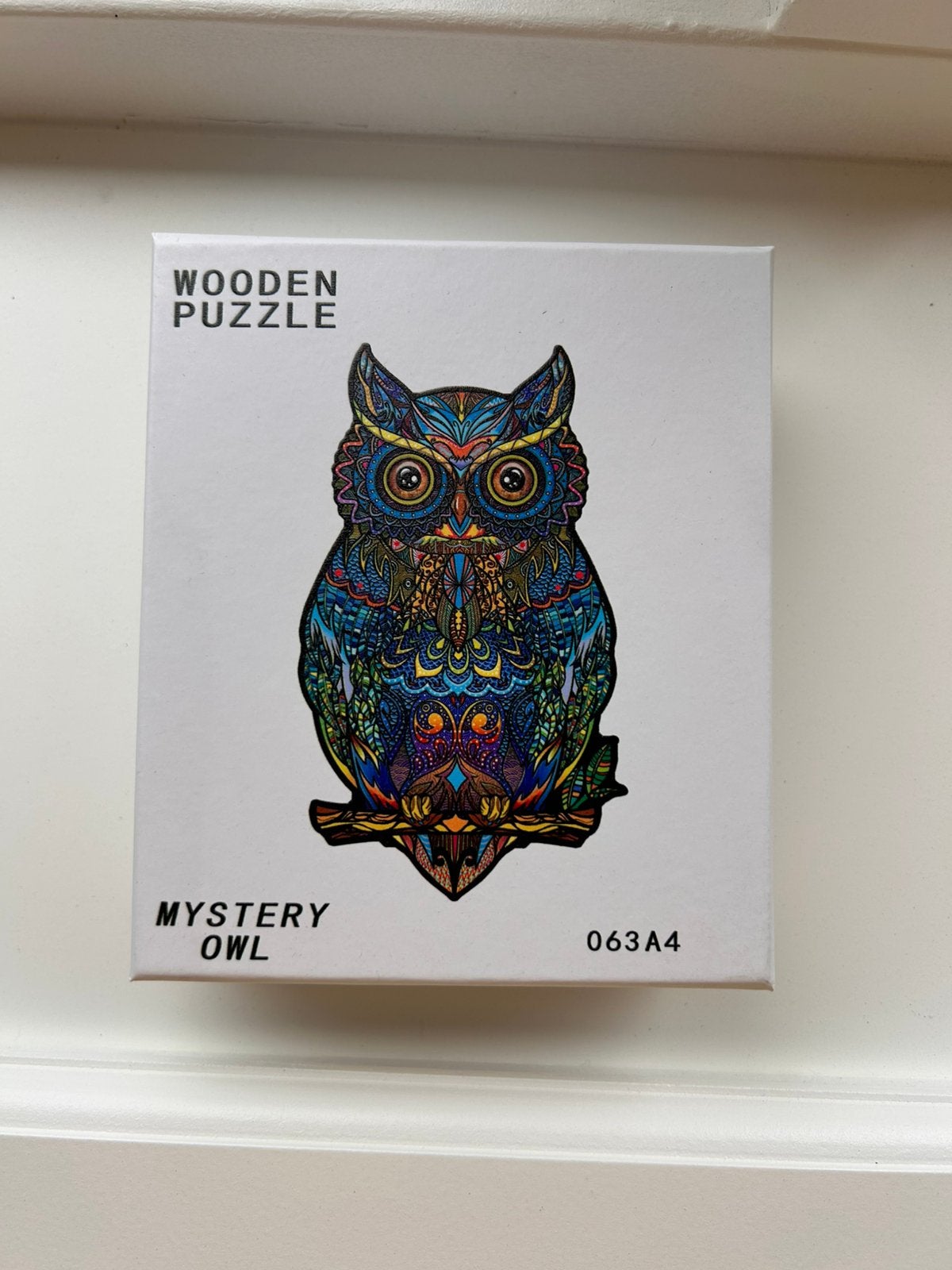 Wooden puzzle mystery owl, Ophalen of Verzenden, 500 t/m 1500 stukjes, Zo goed als nieuw
