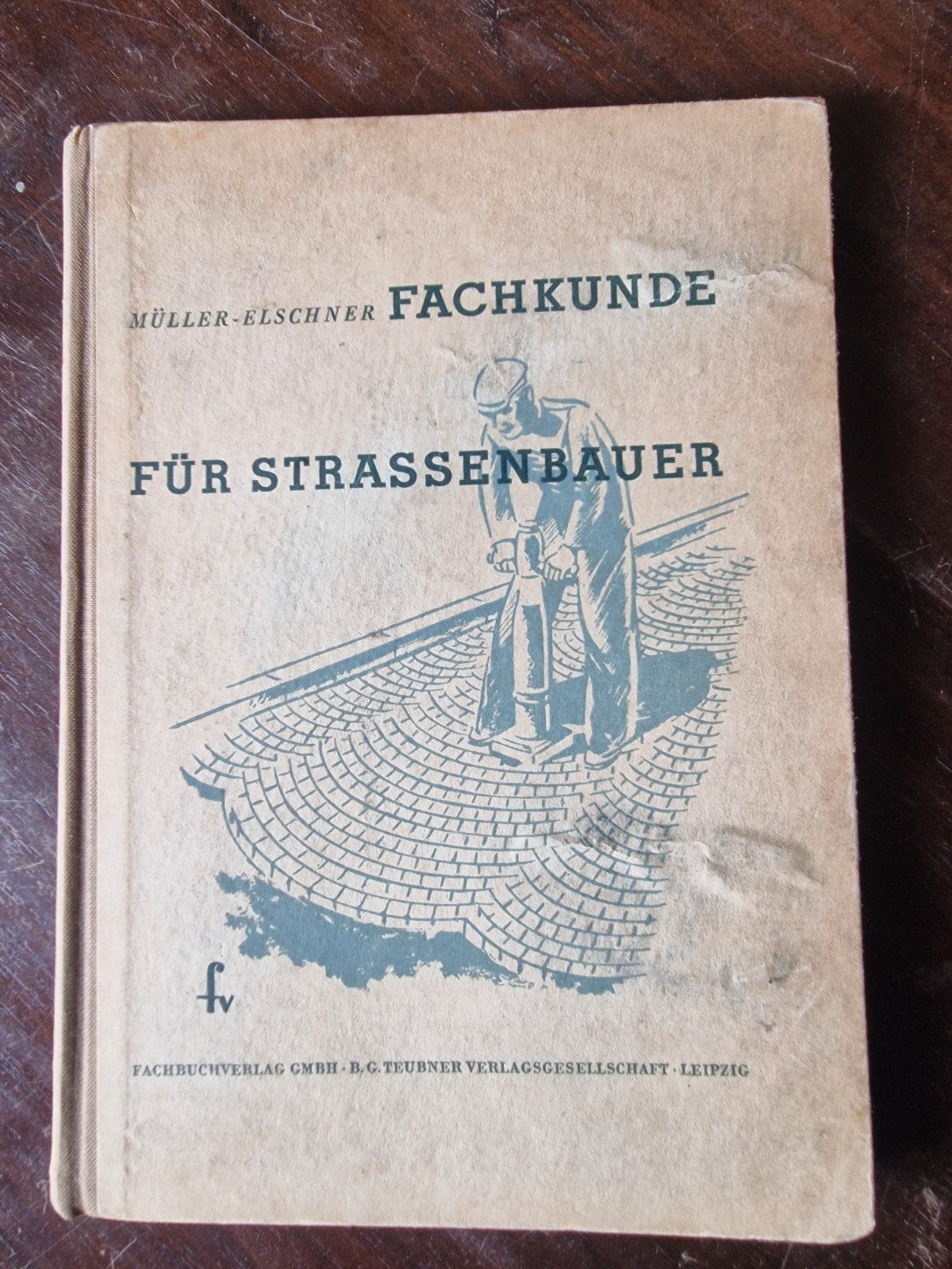Vakboek voor wegenbouwers - Müller-Elschner (1951), Ophalen of Verzenden, Gelezen, Bouwkunde, Müller-Elschner