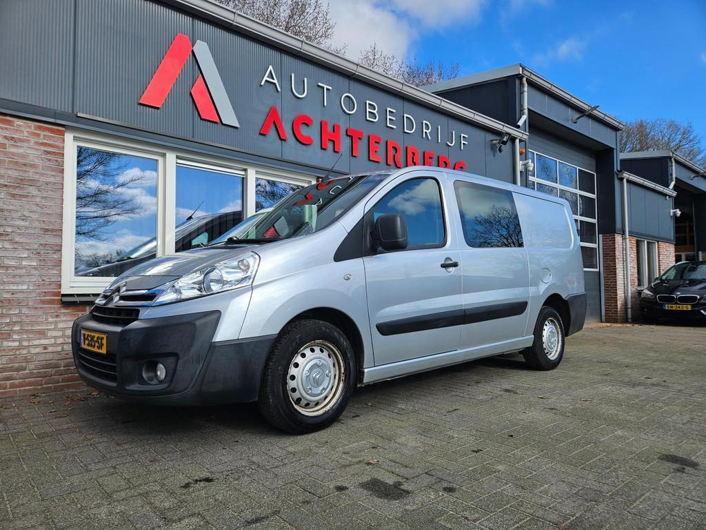 Citroen Jumpy 12 2.0 HDI L2H1 Economy DC Rolstoelbus! Draaib, Auto's, Voorwielaandrijving, Euro 5, 4 cilinders, Citroën