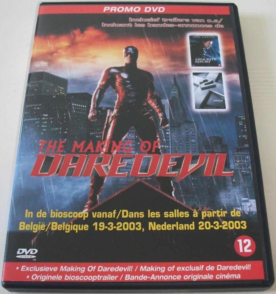 Dvd *** MAKING OF DAREDEVIL *** Marvel, Vanaf 12 jaar, Ophalen of Verzenden, Zo goed als nieuw, Overige typen
