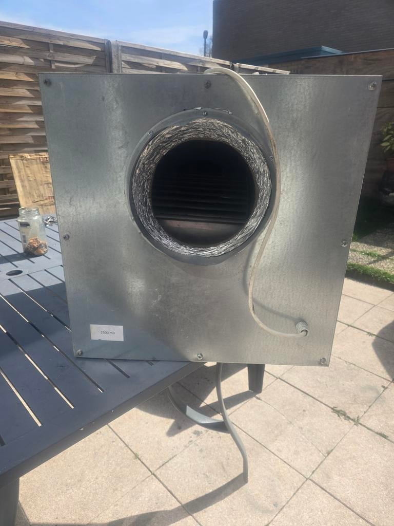 Horeca afzuiger 55x55cm - Gebruikt, Witgoed en Apparatuur, Ophalen, Gebruikt, Overige typen, 800 m³ per uur of meer