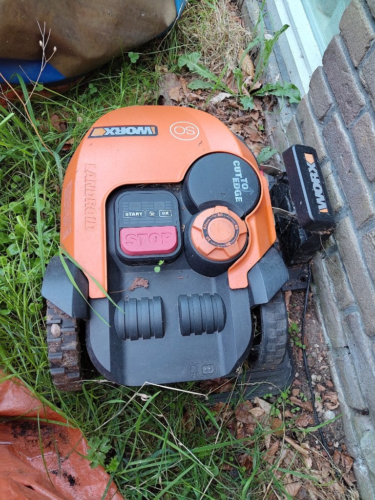 Worx landroid robotmaaier - met oplader, Ophalen, Gebruikt, Minder dan 20 cm, Worx