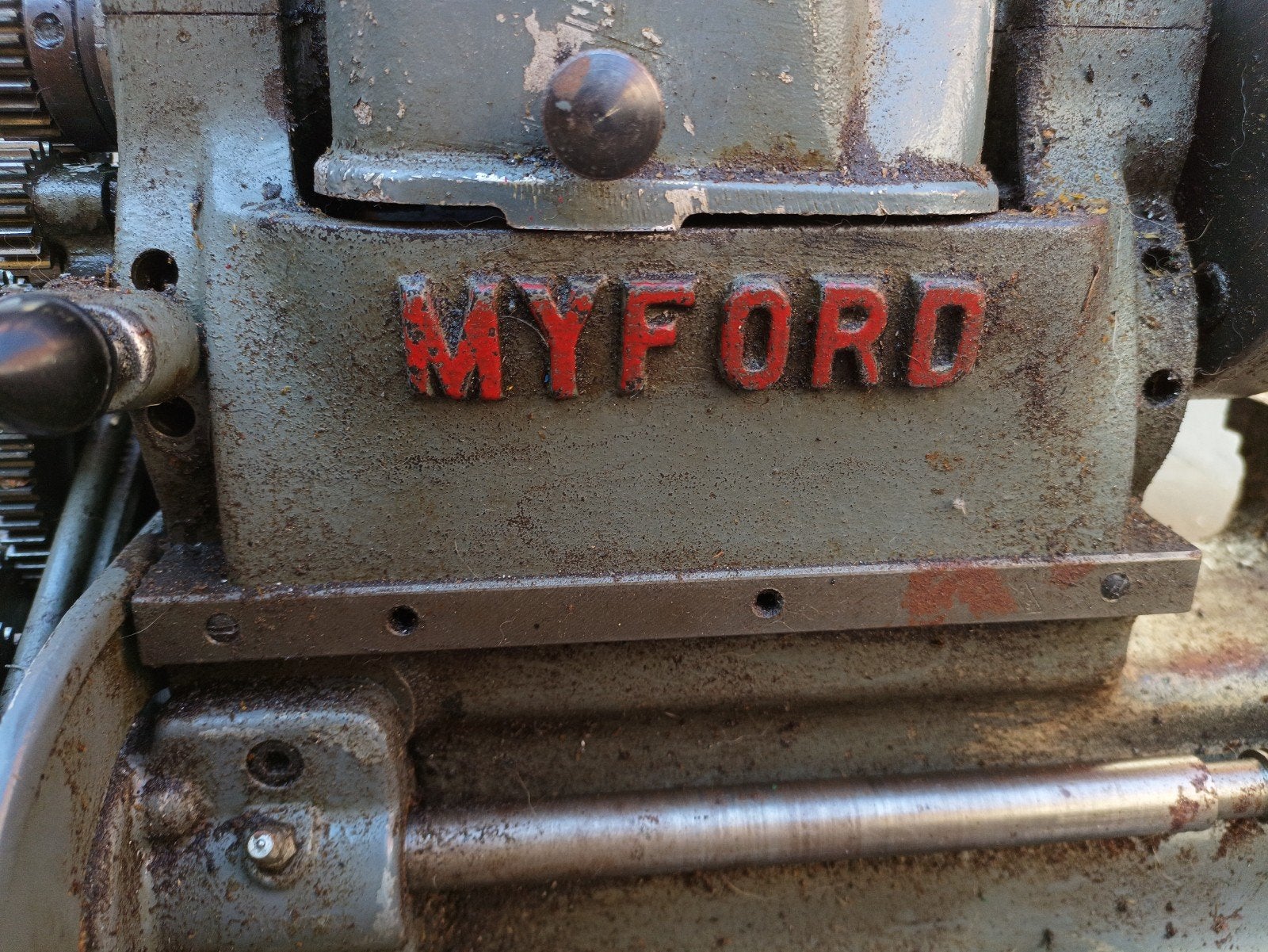 Myford Metaaldraaibank - Vintage Model met Leland Motor, Ophalen, Gebruikt, Metaaldraaibank, Minder dan 500 mm