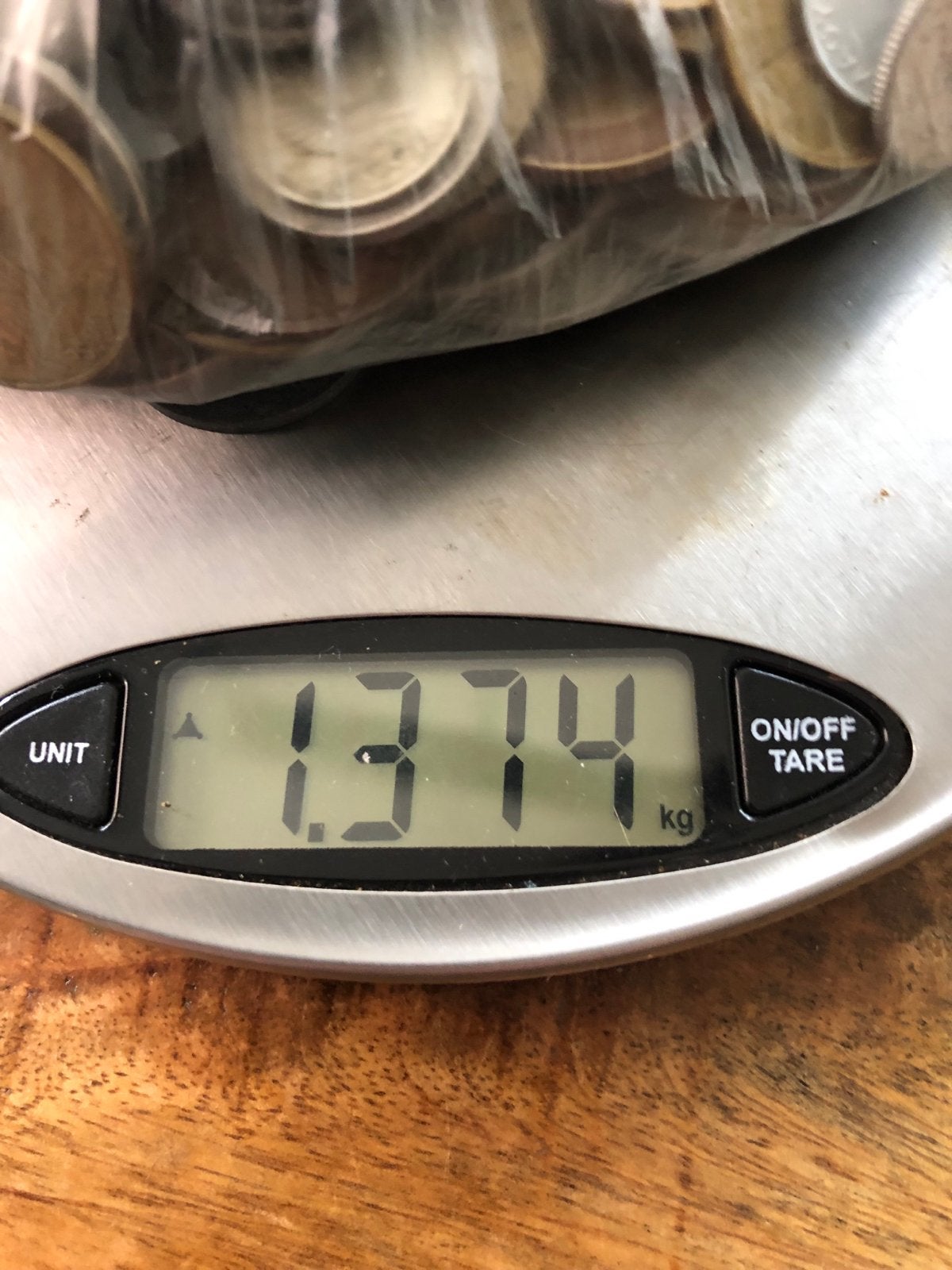 Partij buitenlandse munten - 1.374 kg, Ophalen of Verzenden, Overige typen