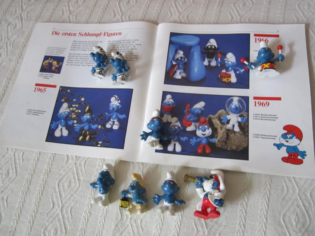 Smurfen allerlei......, Verzamelen, Smurfen, Gebruikt, Poppetje, Figuurtje of Knuffel, Verschillende Smurfen, Verzenden