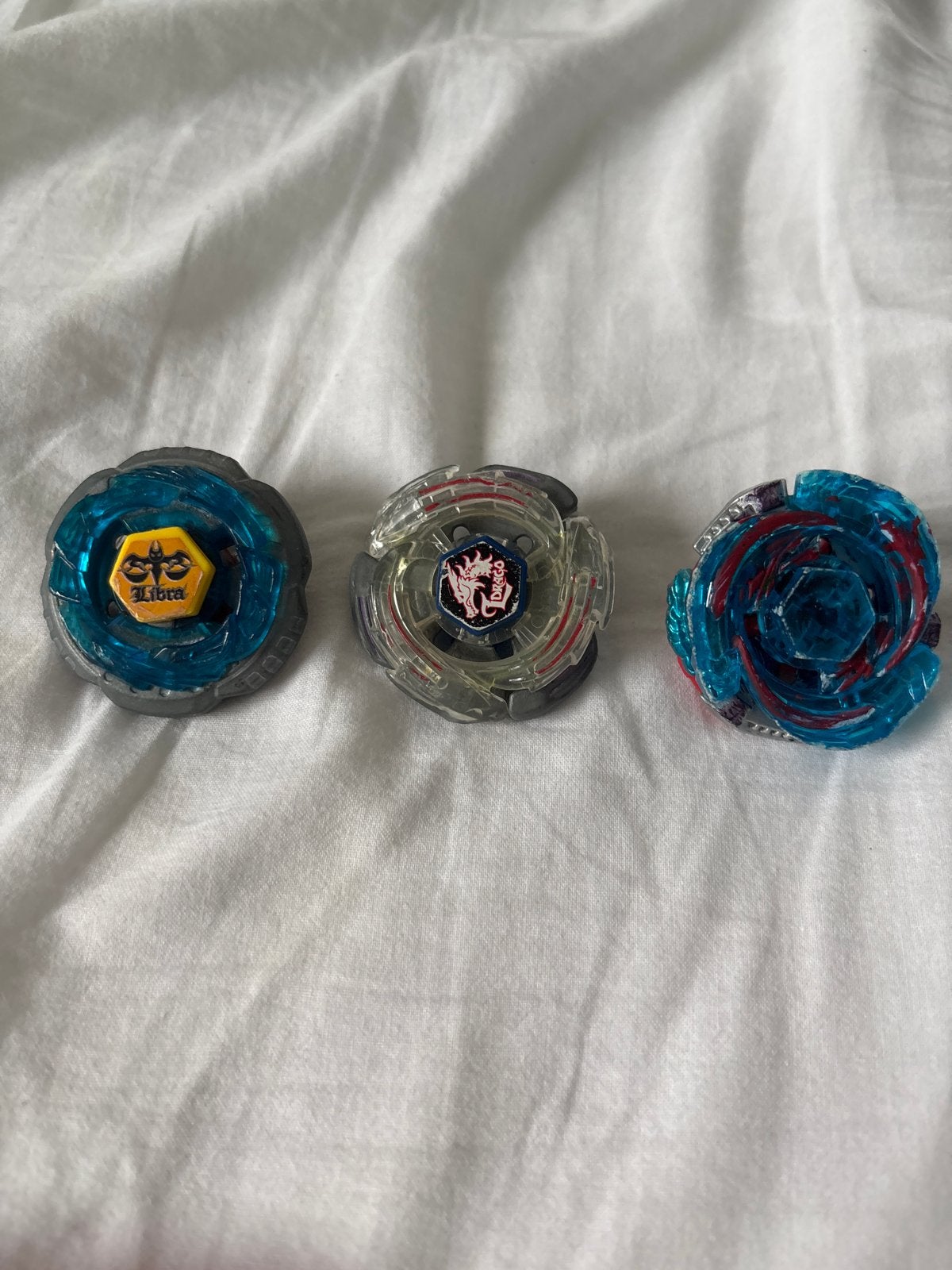 Beyblade Metal Fusion Set - 3 stuks, Kinderen en Baby's, Speelgoed | Overig, Ophalen of Verzenden, Gebruikt, Jongen of Meisje