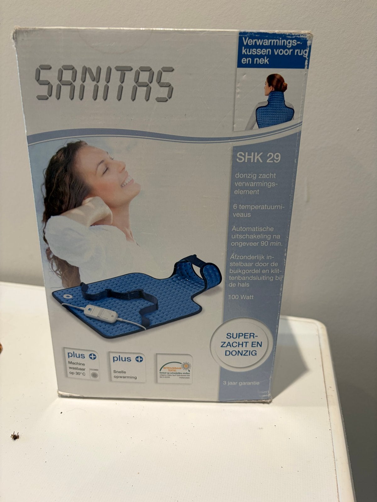Sanitas SHK 29 Verwarmingskussen voor nek en rug - Nieuw, Ophalen of Verzenden, Nieuw, Overige typen
