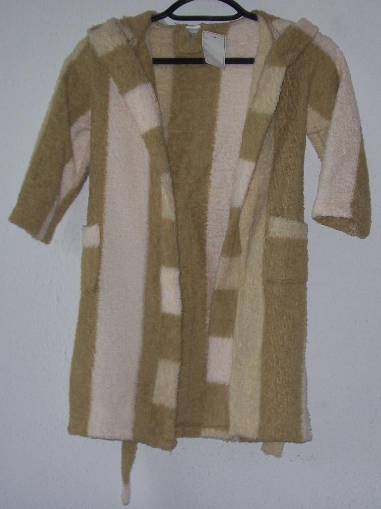 maat 92, 1 nieuw badjasje van badstof, Nacht- of Onderkleding, Nieuw, Ophalen of Verzenden, Onbekend