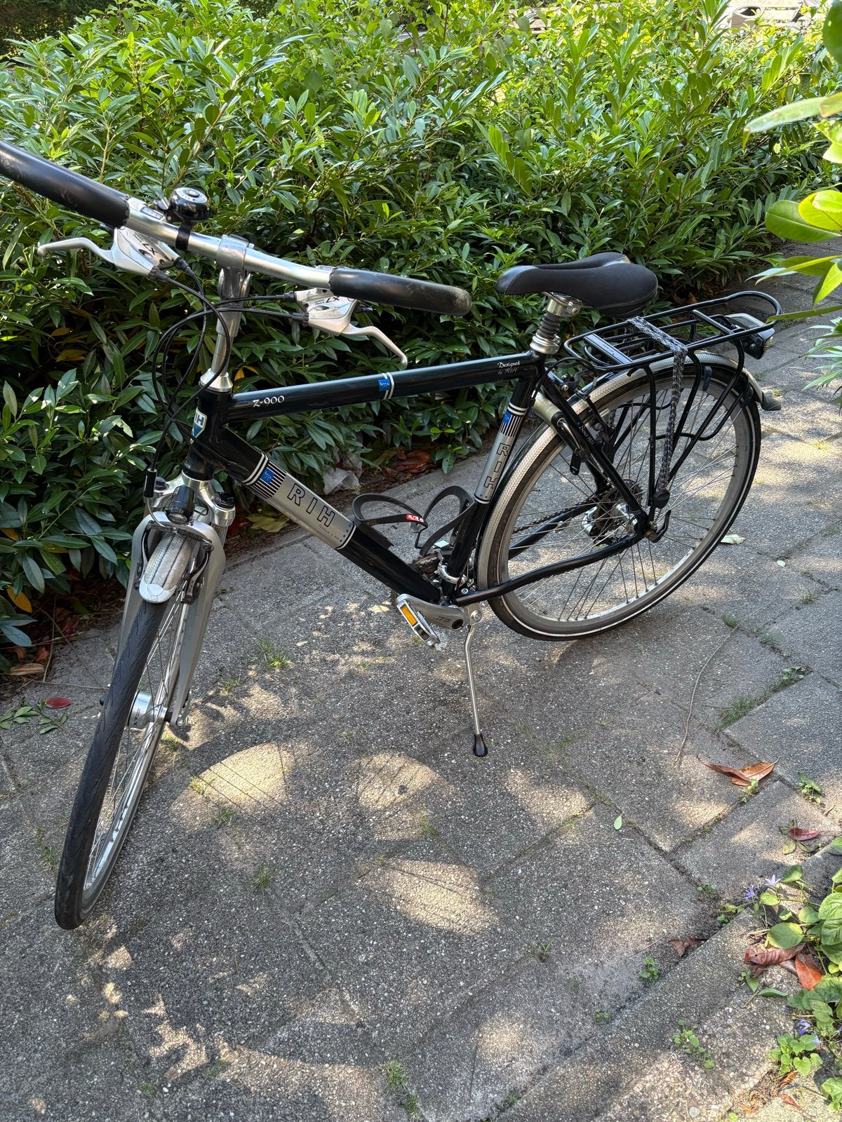 RIH Z-900 Herenfiets - Zwart/Zilver, Overige merken, Gebruikt, Velgrem, Versnellingen