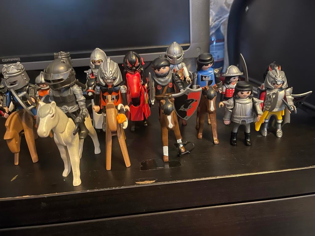 Playmobil ridders en paarden - Grote collectie