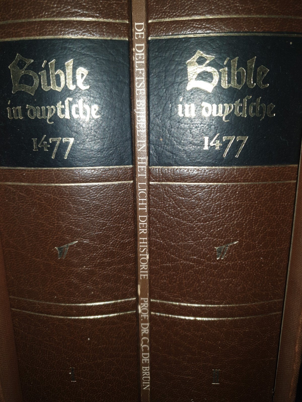 Oud Hollandsche Schrijf Tekst - De Delftse Bijbel 1477, Ophalen of Verzenden, Onbekend (De Delftse Bijbel)