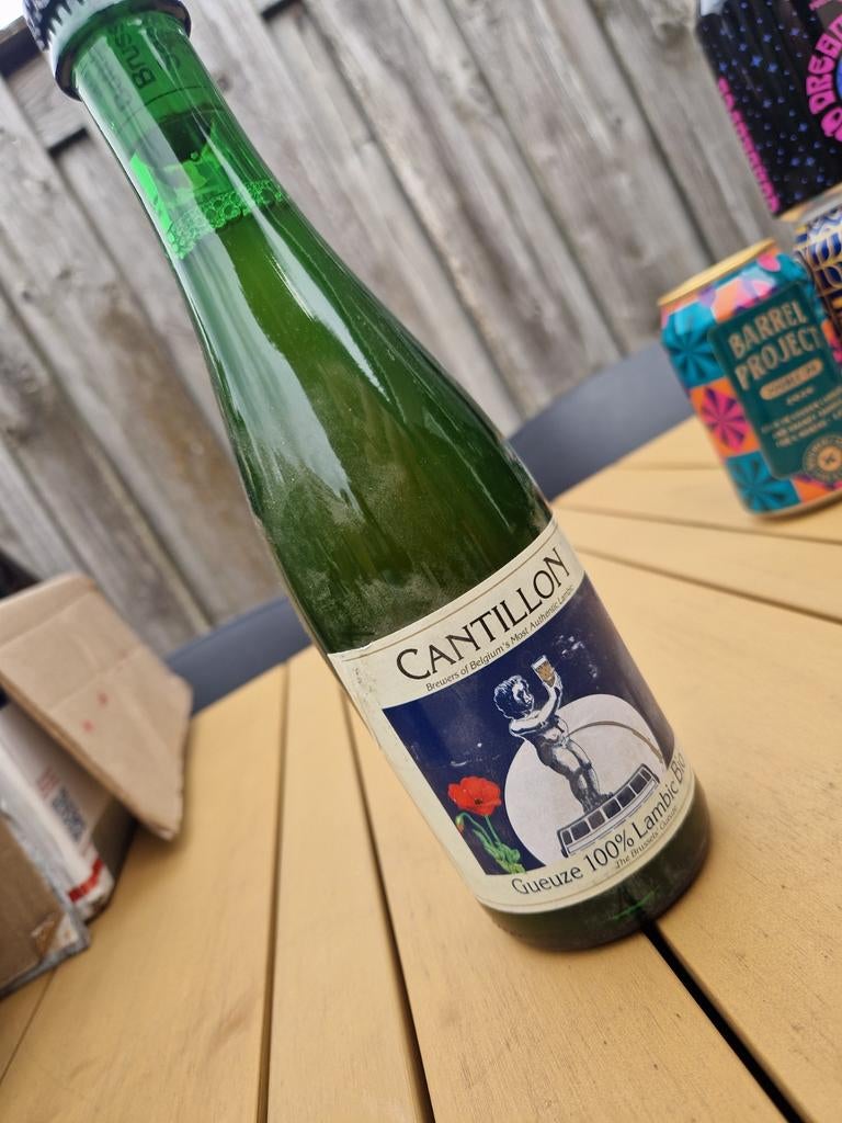 Cantillon Gueuze 2016 - Zeldzaam Belgisch Lambiekbier, Ophalen of Verzenden, Zo goed als nieuw, Flesje(s), Overige merken
