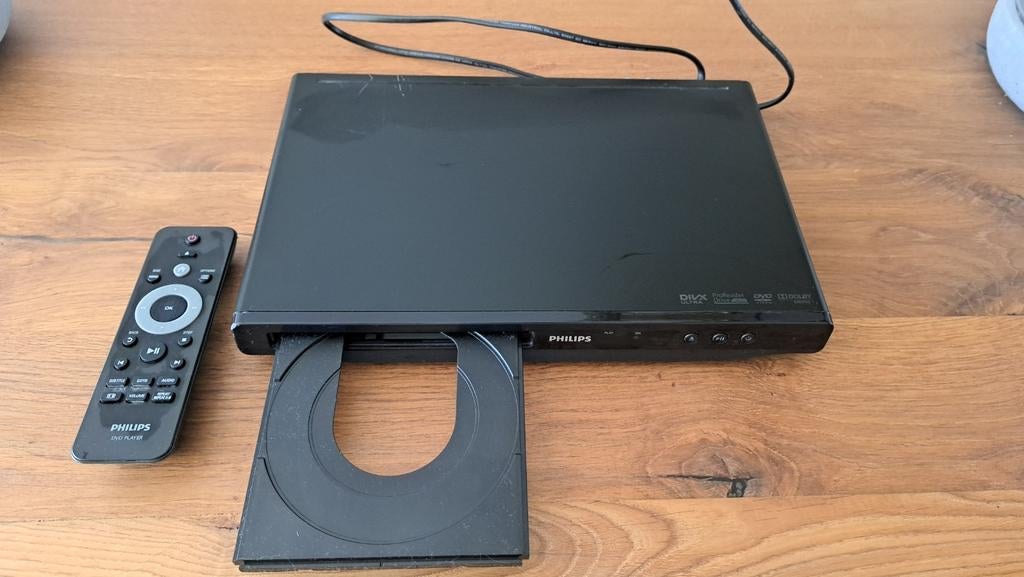 Philips DVD-speler met afstandsbediening - Zo goed als nieuw, Audio, Tv en Foto, Dvd-spelers, Ophalen of Verzenden, Zo goed als nieuw