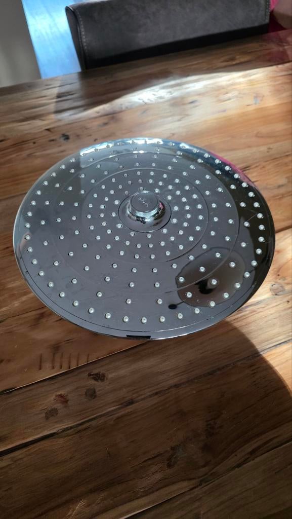 Grohe chromen regendouchekop 260 mm - Zo goed als nieuw, Doe-het-zelf en Verbouw, Sanitair, Ophalen of Verzenden, Zo goed als nieuw