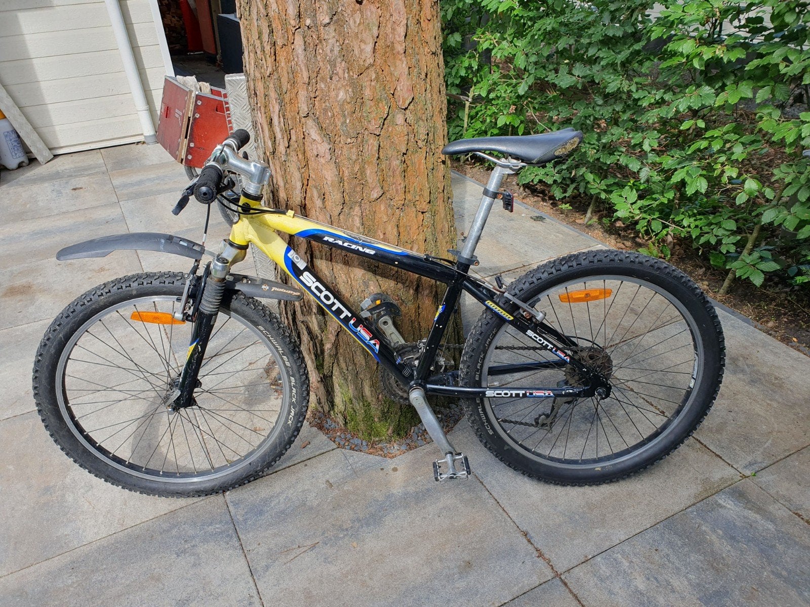 Kinder mountainbike, Fietsen en Brommers, Ophalen, Gebruikt, Staal, 24 inch of meer
