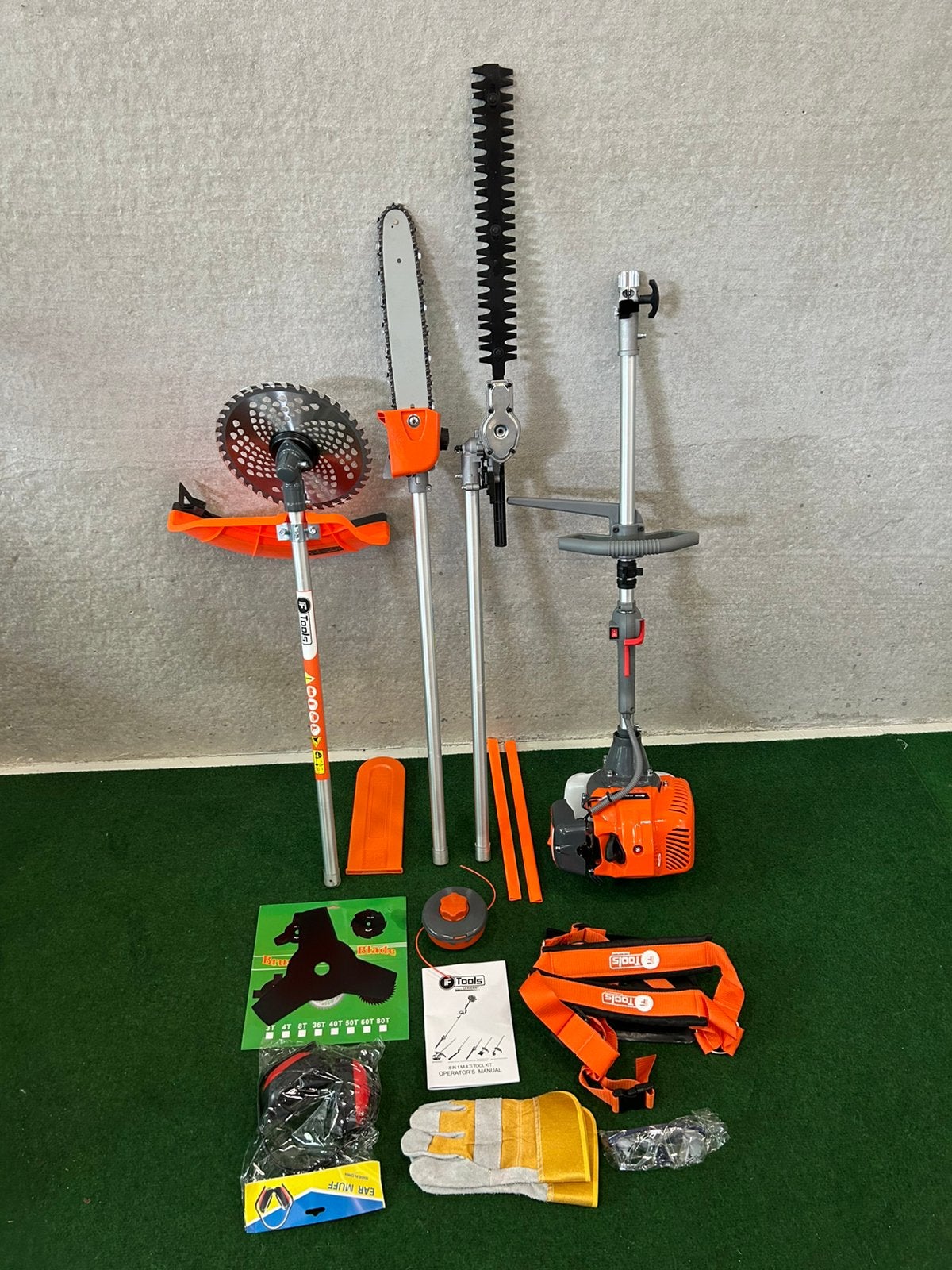 Nieuwe benzine bosmaaier,heggenschaar,kettingzaag set, Tuin en Terras, Ophalen, Nieuw, F tools, Afspraakpunt.nl