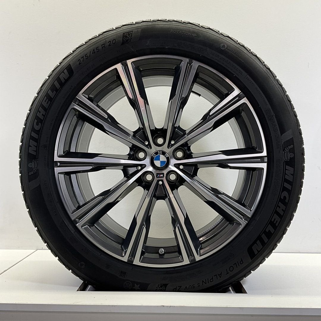 BMW X5 G05 EN X6 G06 SET VELGEN + WINTERBANDEN 20 INCH ORIG., Gebruikt, -, 275 mm, -