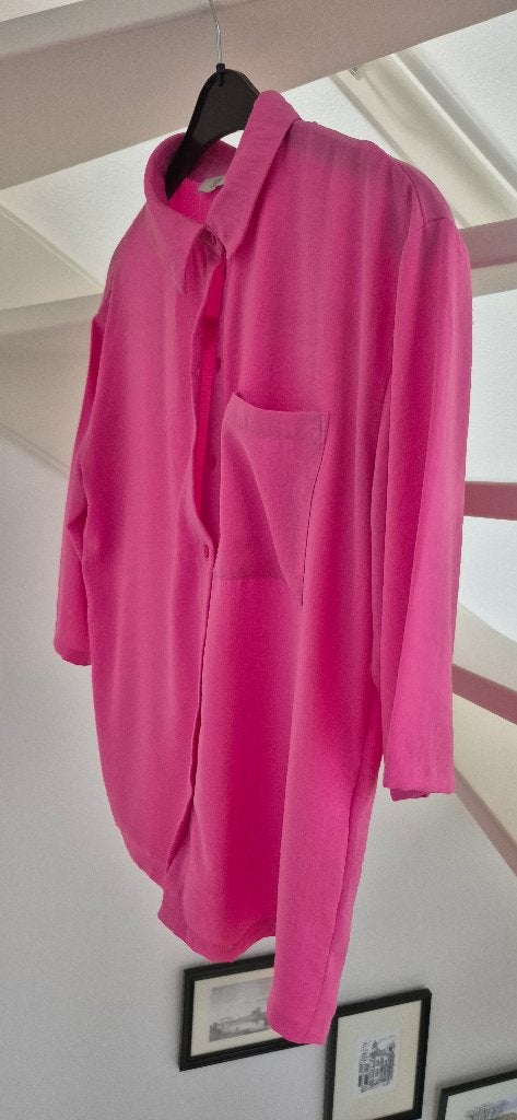 damesblouse, Kleding | Dames, Maat 42/44 (L), Ophalen of Verzenden, Zo goed als nieuw, Roze
