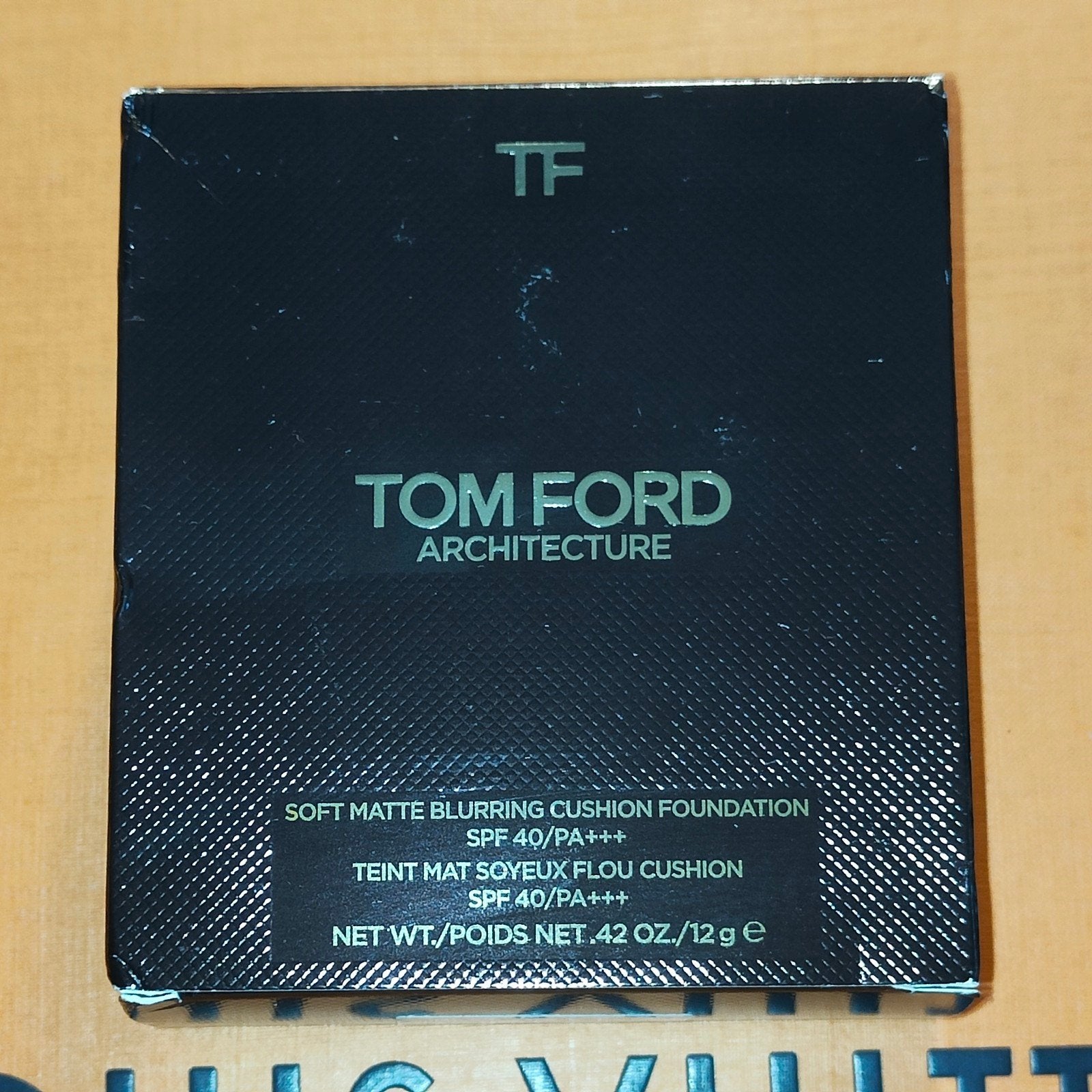Tom Ford Cushion Foundation 0.4 Rose SPF40 – Met Doos & Etui, Gehele gezicht, Nieuw, Ophalen of Verzenden, Make-up