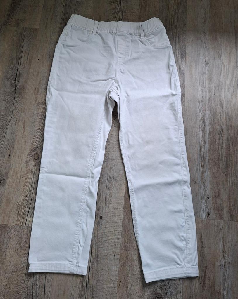 Witte MS mode broek maat 40 7/8 lengte, Maat 38/40 (M), Wit, Ophalen of Verzenden, Zo goed als nieuw