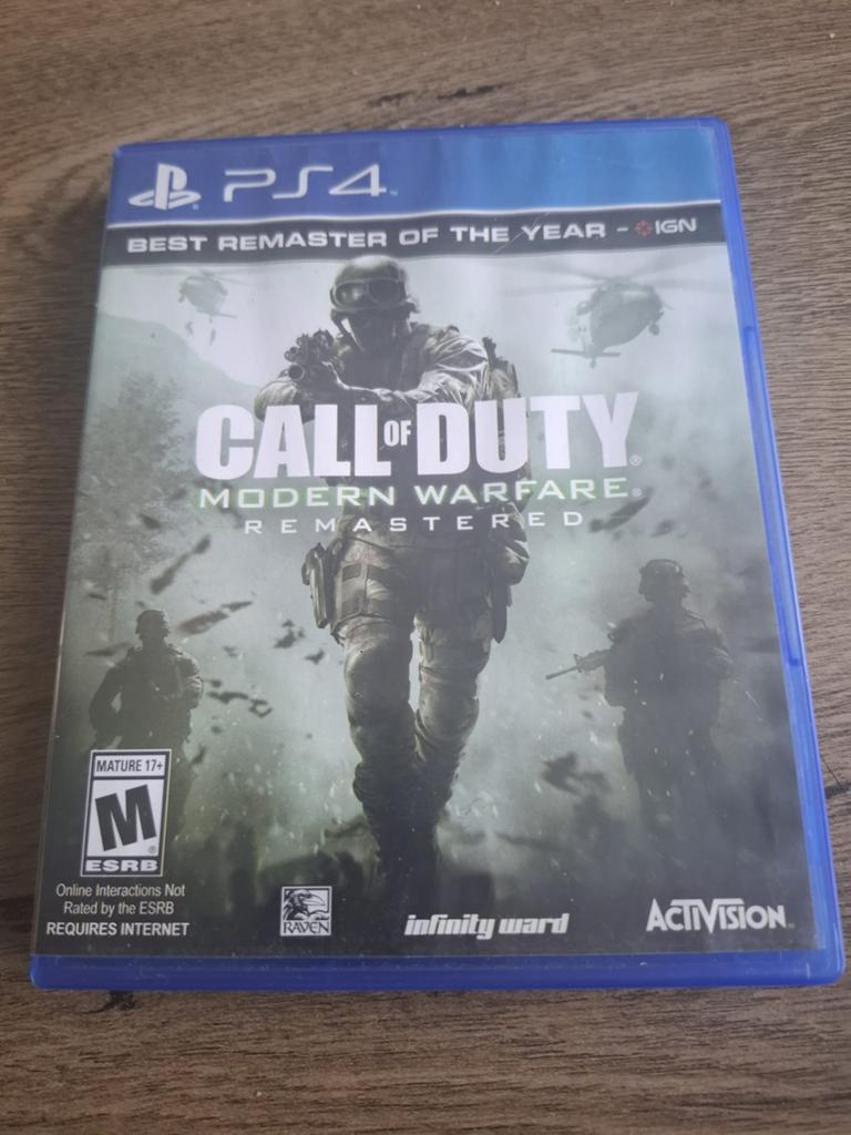 Call of duty modern warfare, Spelcomputers en Games, Games | Sony PlayStation 4, Ophalen, Vanaf 18 jaar, Shooter, Zo goed als nieuw