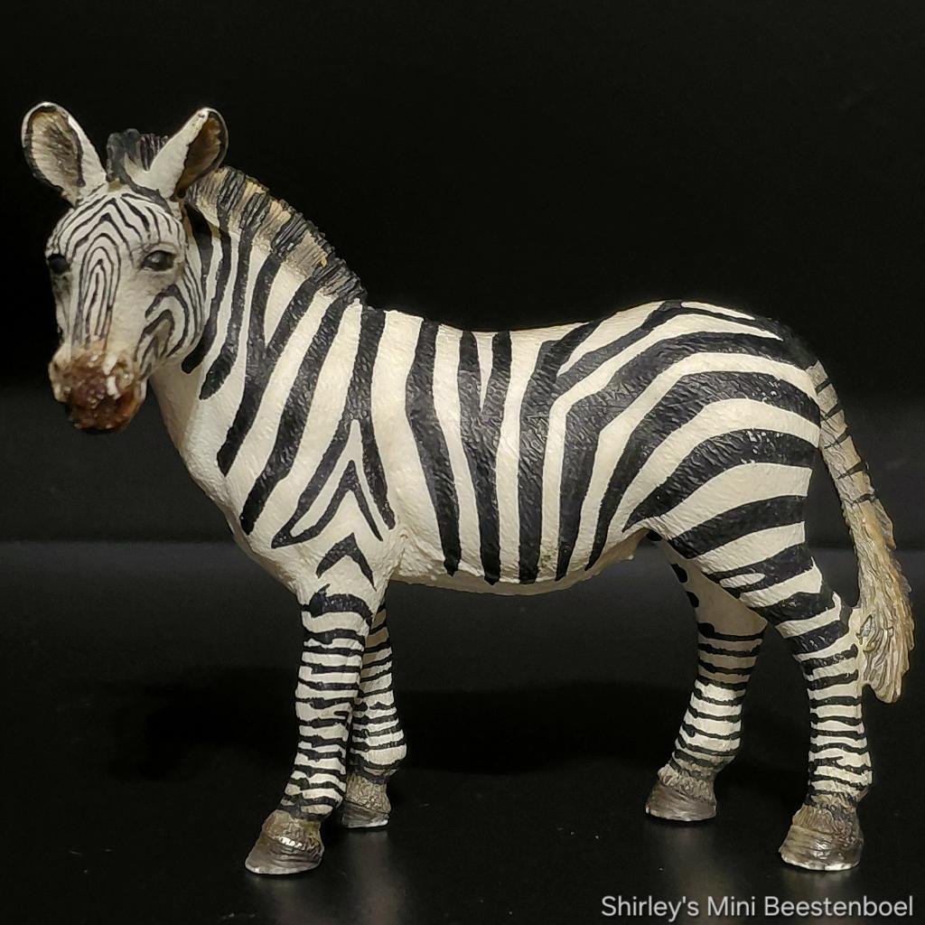 schleich zebra merrie, Ophalen of Verzenden, Gebruikt, Wild dier, Beeldje of Figuurtje