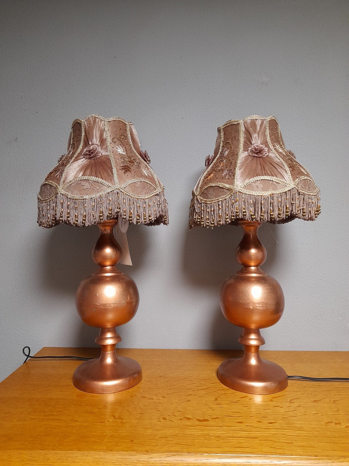 Mooie baroque lampen compleet of los te koop, Ophalen of Verzenden