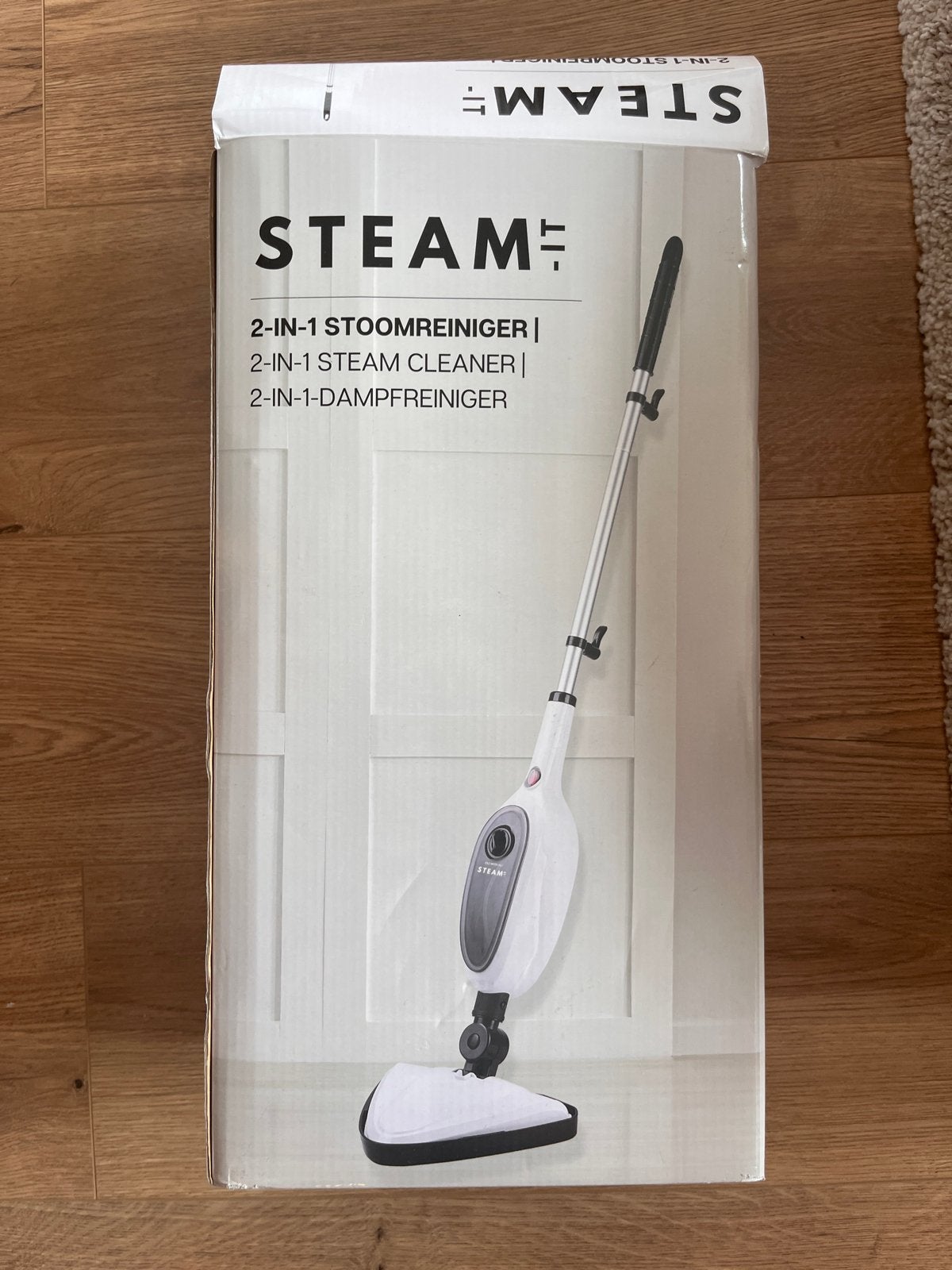 STEAM-IT 2-in-1 Stoomreiniger en Handstomer - Zo goed als ni, Ophalen, Zo goed als nieuw