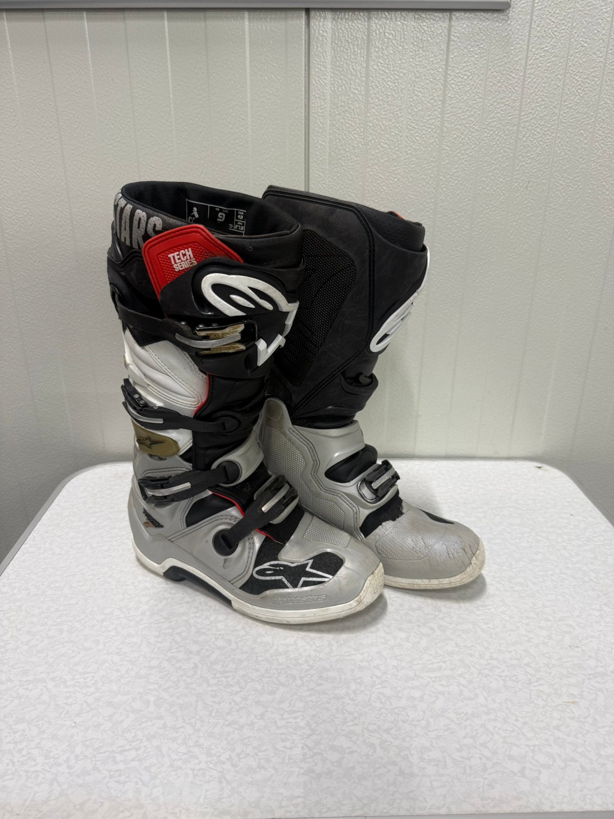 Alpinestars tech 7 Maat 9/43, Motoren, Kleding | Motorkleding, Ophalen, Tweedehands, Laarzen