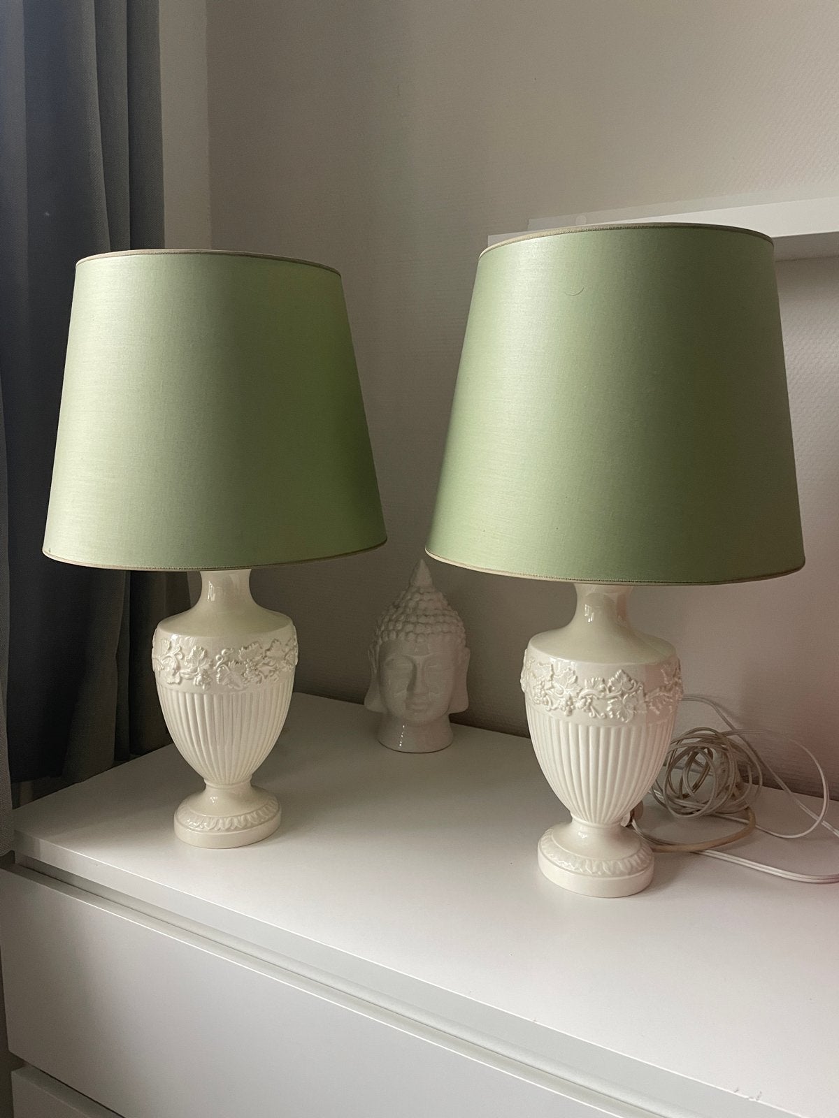 Set van 2 Wedgwood Etruria Barlaston tafellampen, Ophalen
