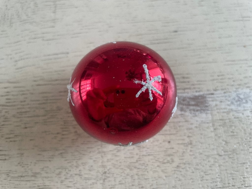 Retro / vintage kerstbal, Diversen, Ophalen of Verzenden, Gebruikt