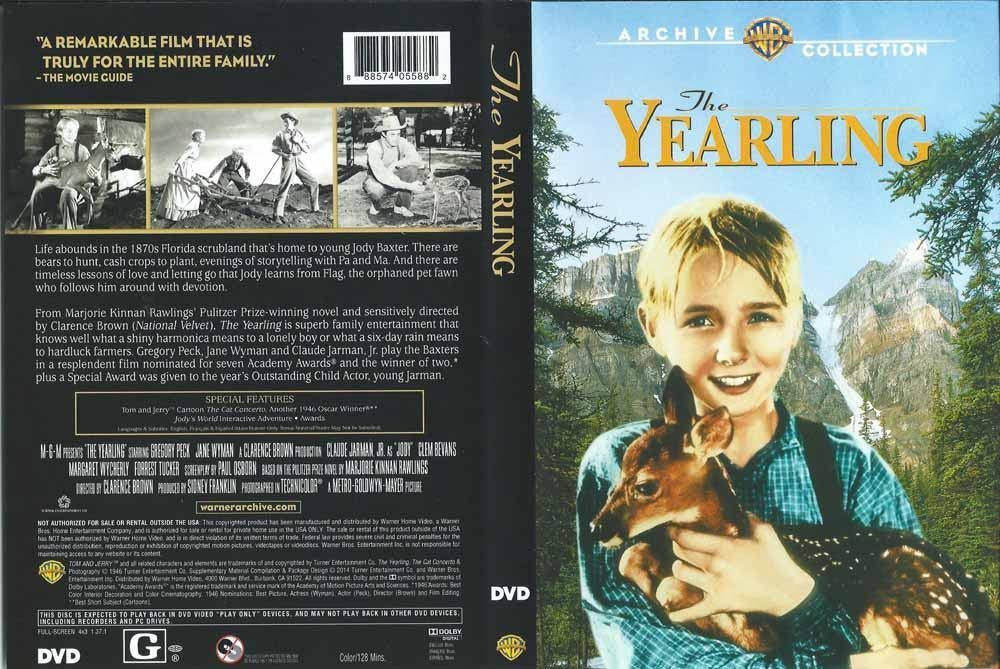 The Yearling (Jody en het Hertenjong) 1946 DVD me, Alle leeftijden, Ophalen of Verzenden, Zo goed als nieuw, Actie en Avontuur