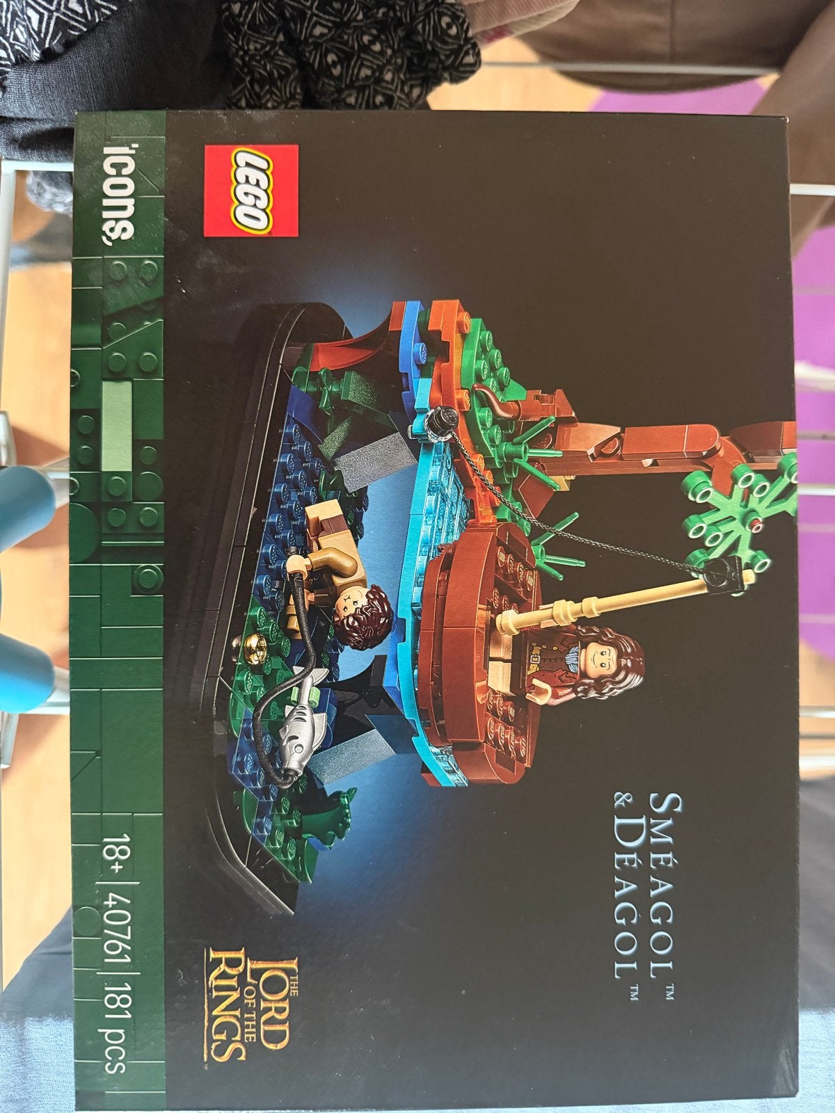 LEGO Icons The Lord of the Rings: Sméagol & Déagol (40761), Overige thema's, Lego, Nieuw, Ophalen of Verzenden