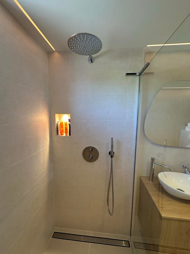 Beige wandtegels 30x90 cm - 6 pakken (12,7 m²), Ophalen, 60 cm of meer, Nieuw, 10 m² of meer