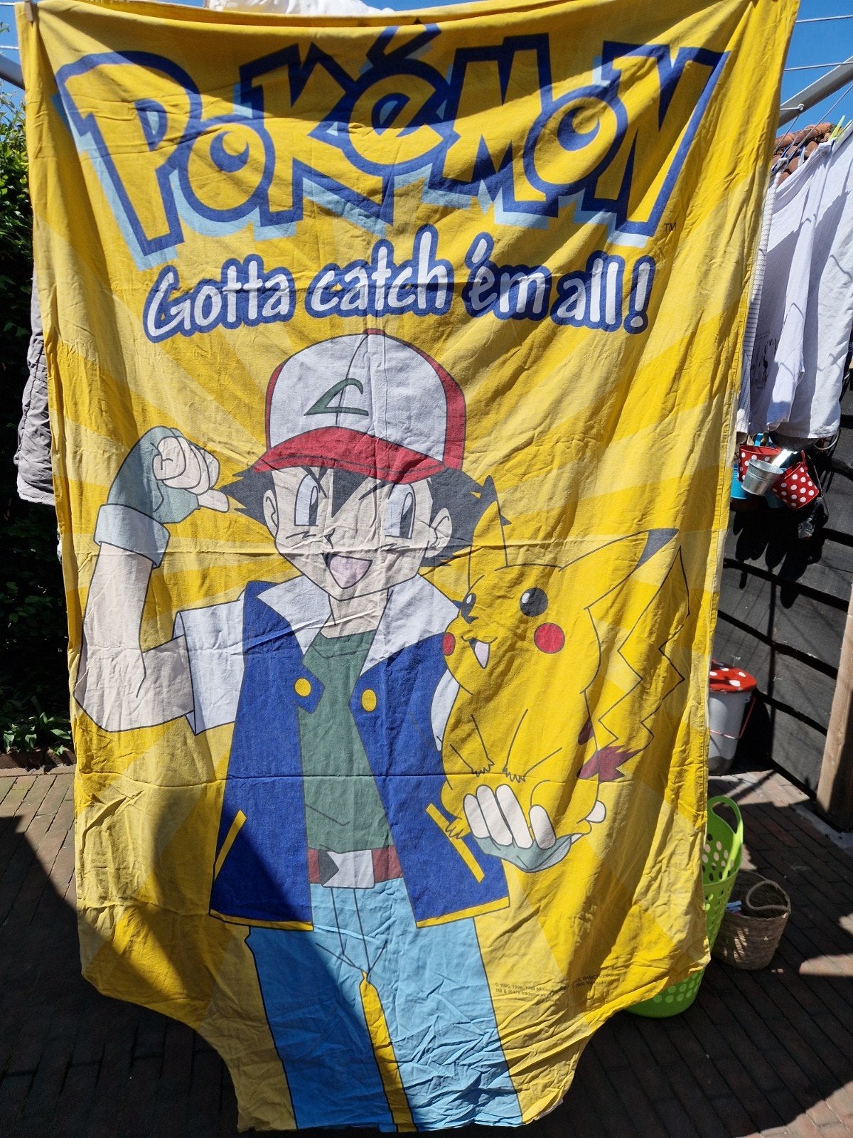 POKEMON DEKBEDOVERTREK, Ophalen of Verzenden, Jongetje of Meisje, Dekbedovertrek