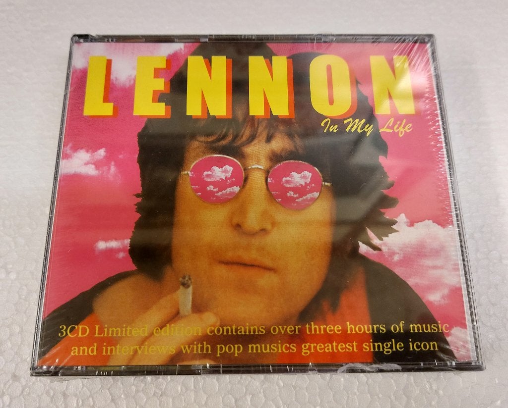 John Lennon 3CD set fatbox In my Life Interviews Beatles, Boxset, Speciale editie, Nieuw in verpakking, Verzenden