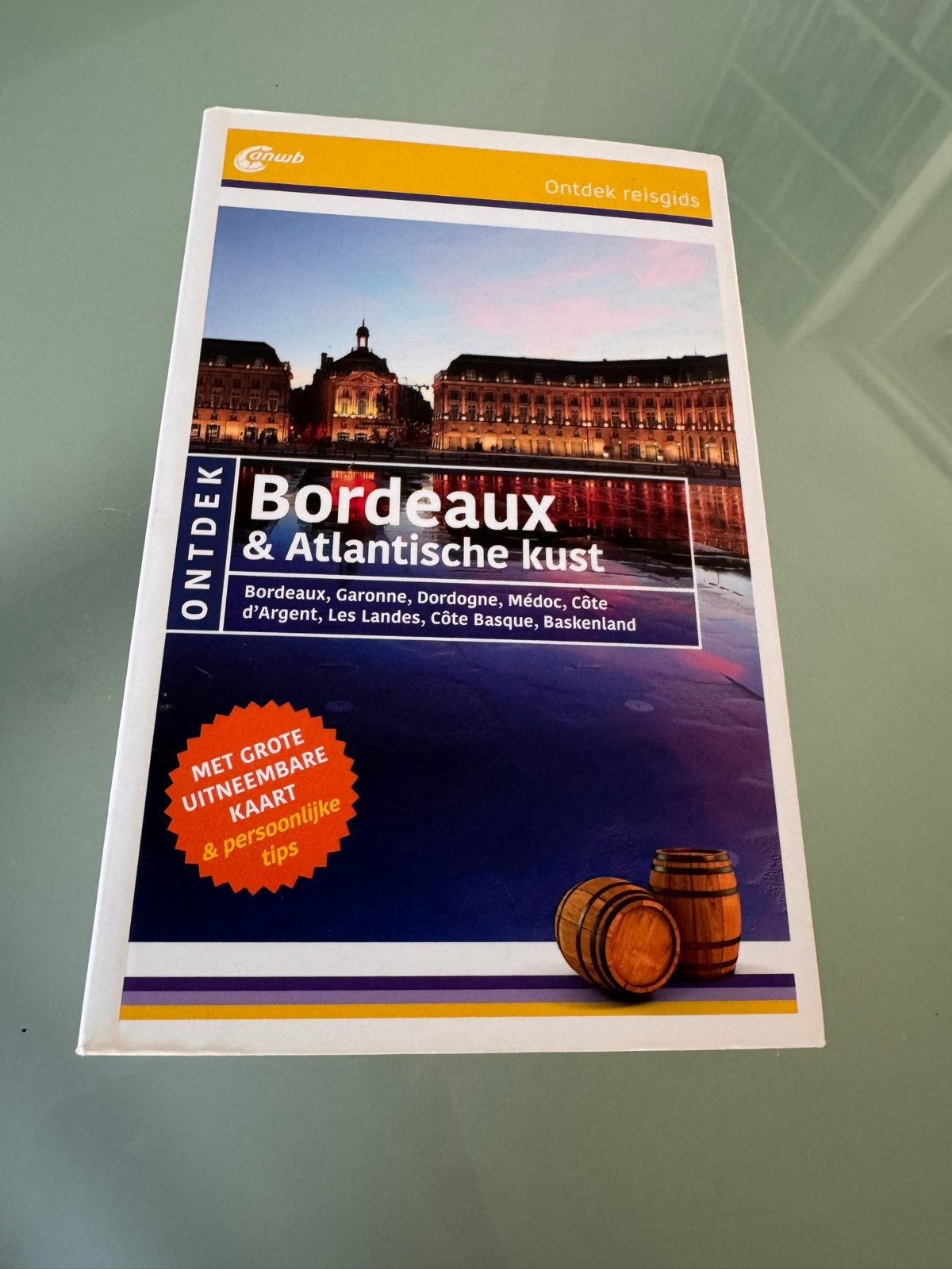ANWB Ontdek Reisgids Bordeaux & Atlantische Kust, Boeken, Reisgidsen, Europa, Ophalen of Verzenden, Zo goed als nieuw, Reisgids of -boek