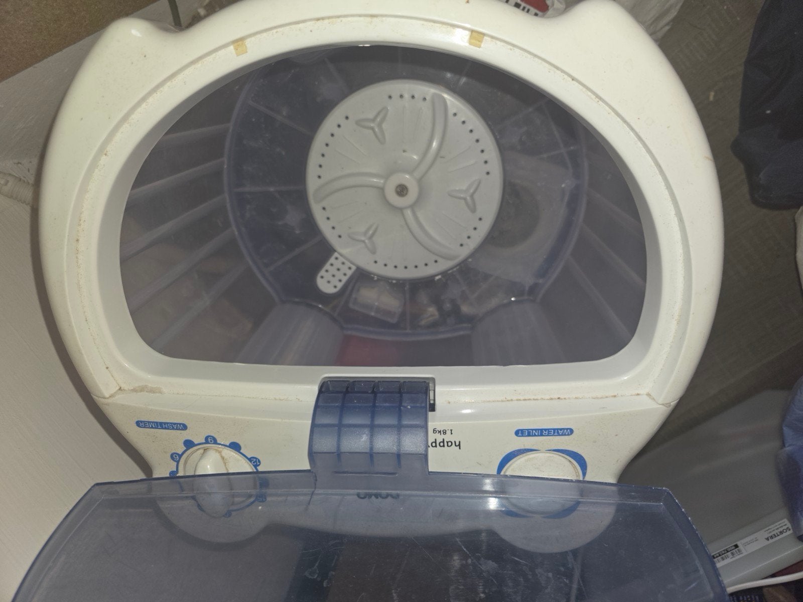 Compacte camping wasmachine - Ideaal voor onderweg!, Ophalen