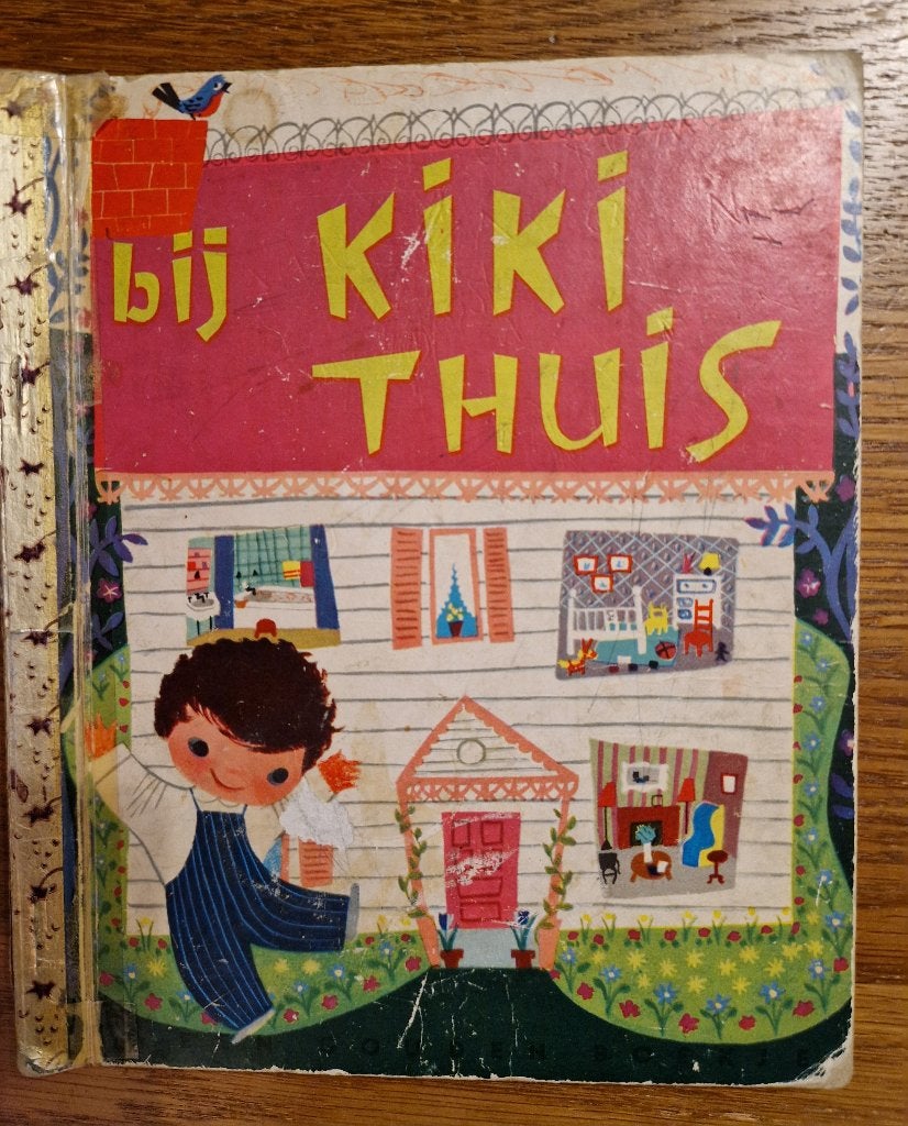 bij Kiki thuis (een gouden boekje - nr 2), Gelezen, Ophalen of Verzenden, Annie M.G. Schmidt & Han G. Hoekstra, Sprookjes