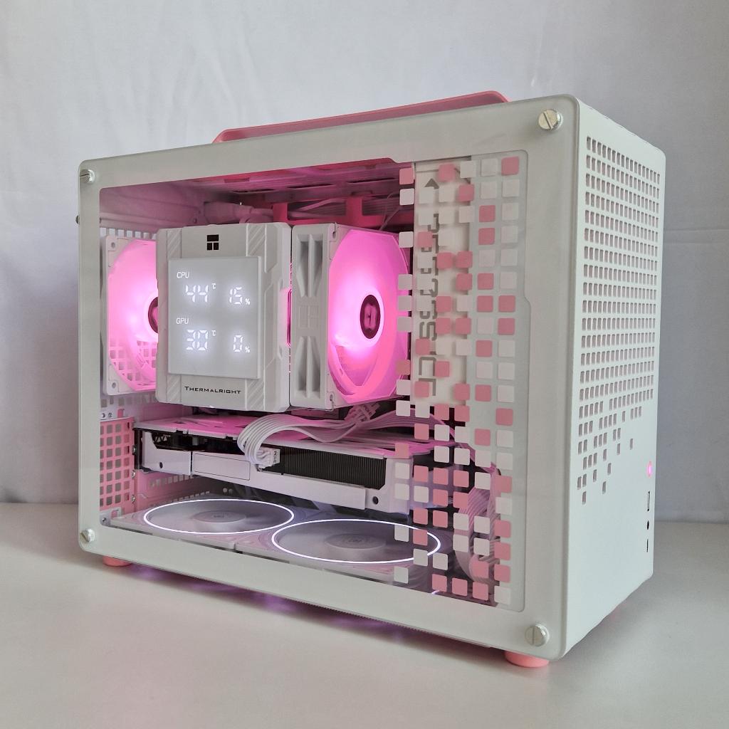 RTX 5070 12GB, Ryzen 5 7500F | SFF Sakura Gaming PC, Computers en Software, Desktop Pc's, Nieuw, 4 Ghz of meer, SSD, 16 GB, Met videokaart