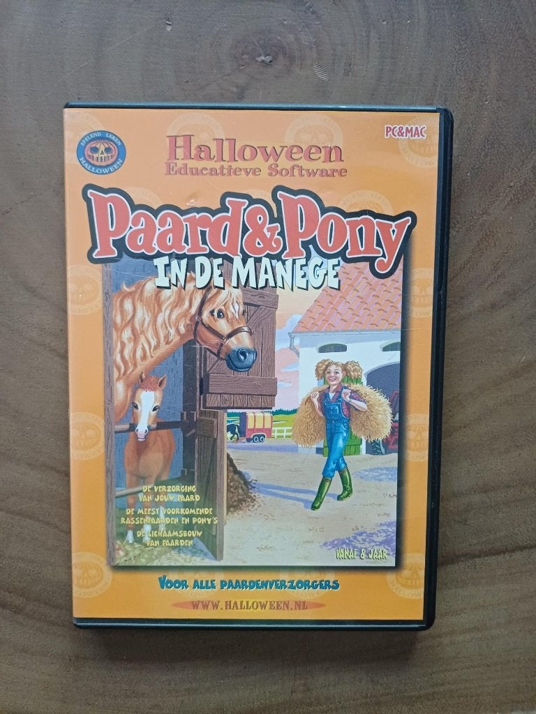 Paard & Pony - In de Manege - PC/MAC CD-ROM, Spelcomputers en Games, Puzzel en Educatief, 1 speler, Ophalen of Verzenden, Zo goed als nieuw