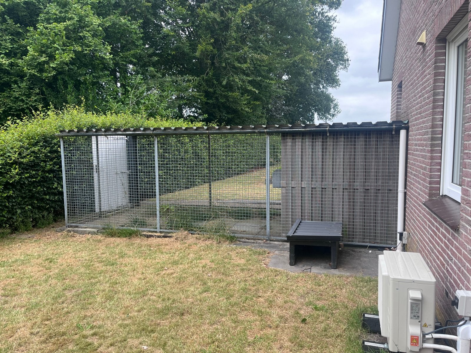 Buitenverblijf dieren / kattenren, Ophalen, Gebruikt