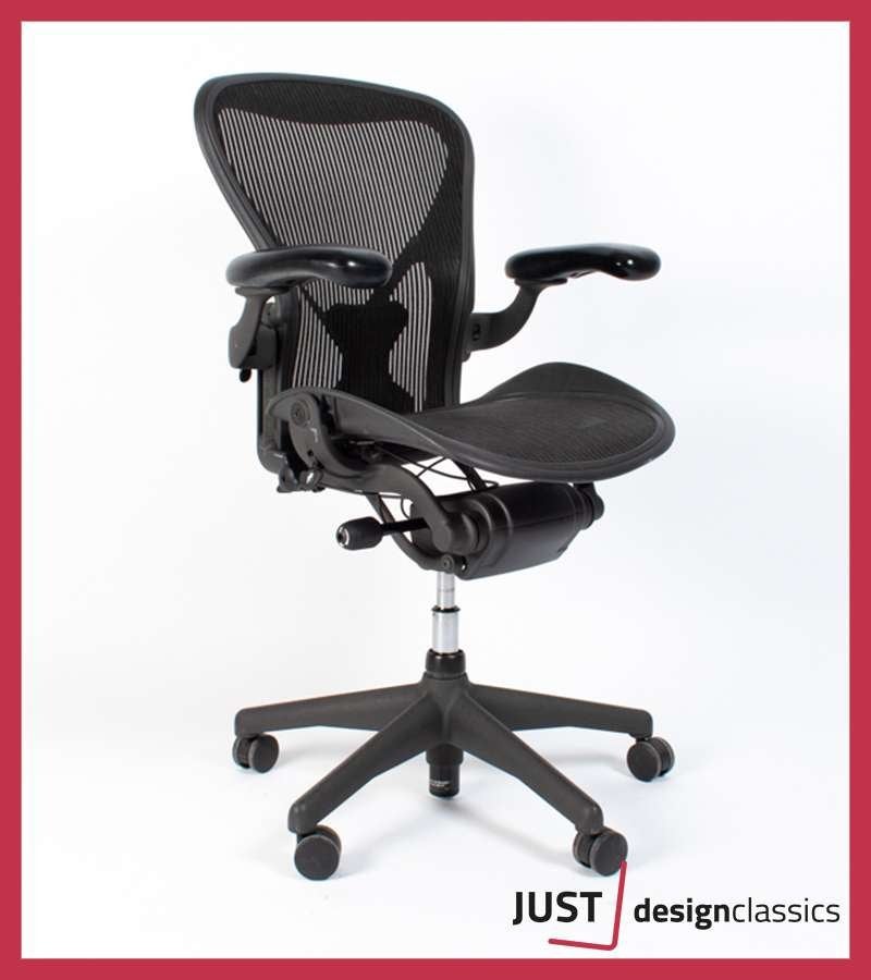 Herman Miller Aeron mk2 maat B Posturefit (voorraad:10), Niet ingevuld, Zo goed als nieuw, Niet ingevuld, Niet ingevuld