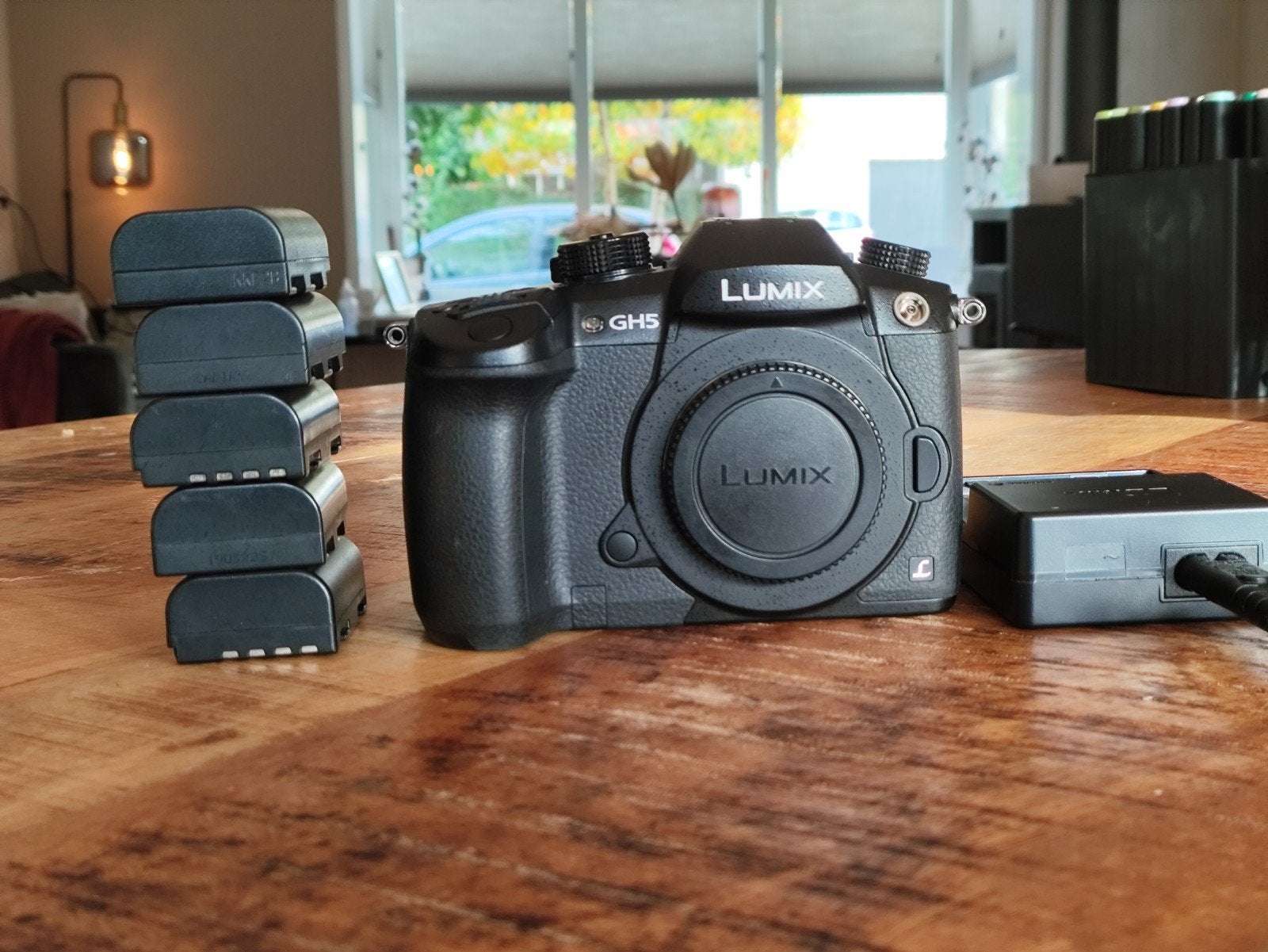 Panasonic GH5 / 5 accu's / oplader, Ophalen of Verzenden, Overige Merken, 8 keer of meer