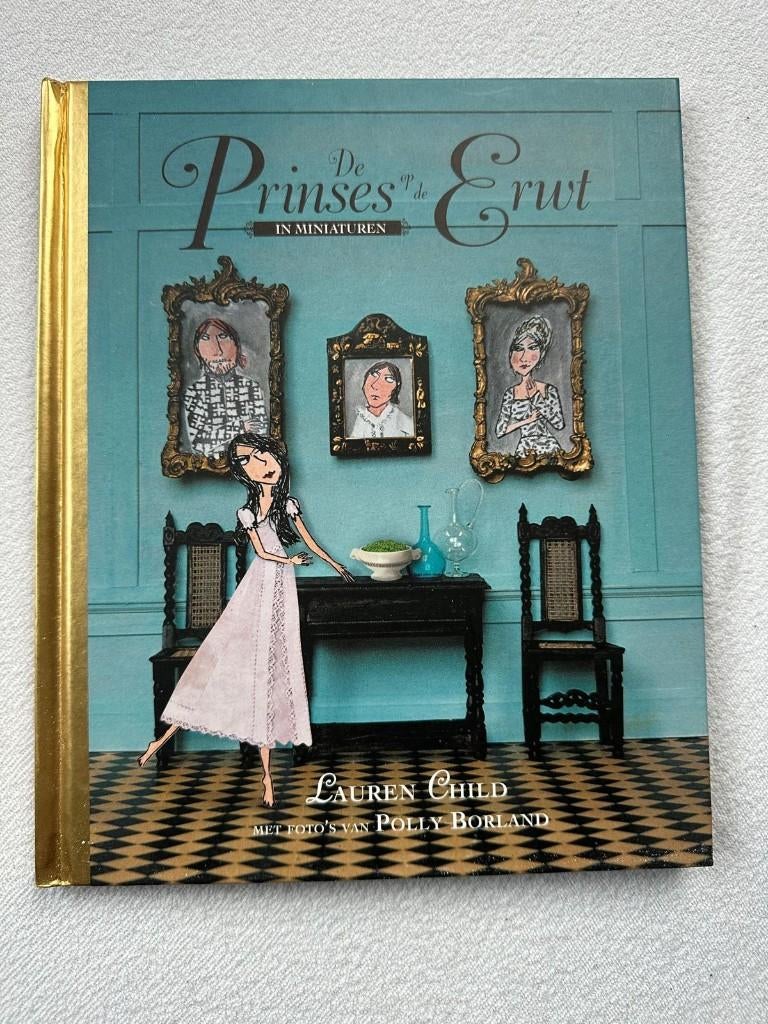 Boek: Prinses op de erwt, Ophalen of Verzenden, Gelezen, Lauren Child