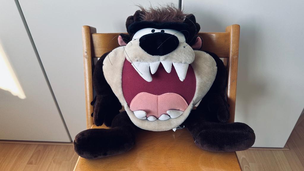 Tazz knuffel van Looney Tunes, Overige karakters, Overige typen, Ophalen of Verzenden, Zo goed als nieuw