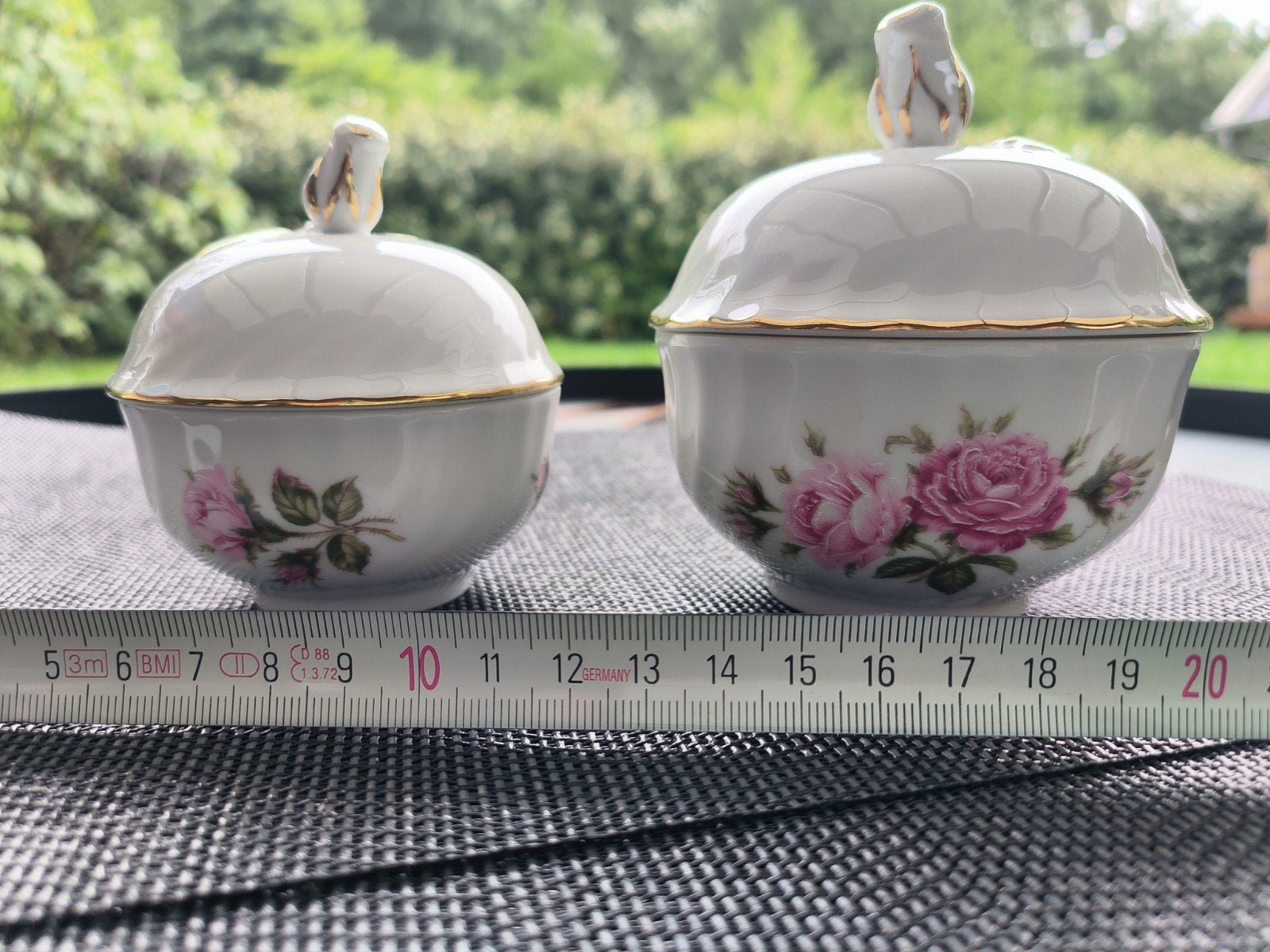 2x Kaiser Moosrose By 311 porseleinen potjes met deksel, Ophalen of Verzenden
