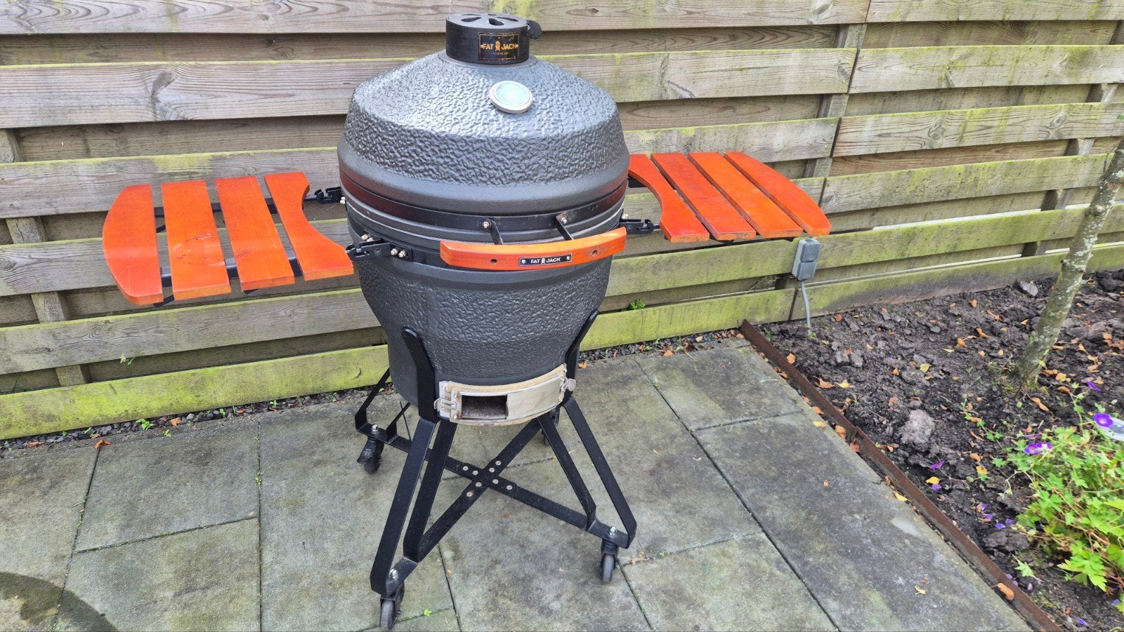 Fat Jack Kamado Grill Rooster 47cm, Tuin en Terras, Barbecue-accessoires, Ophalen, Gebruikt, Fat Jack