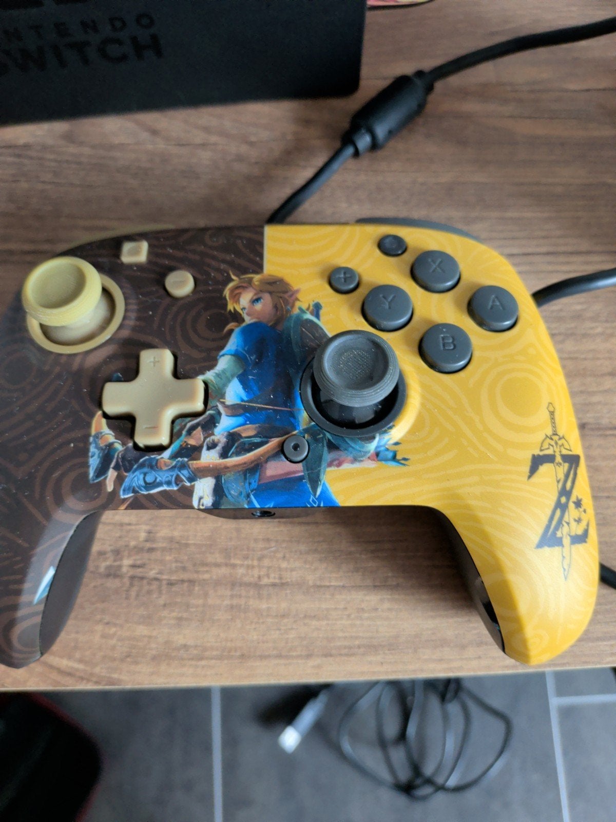 Nintendo Switch met Zelda controller en 4 games, Ophalen of Verzenden